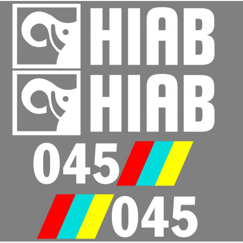 Hiab 031 Hydraulic Crane | Sticker Decal Graphic | Other Models